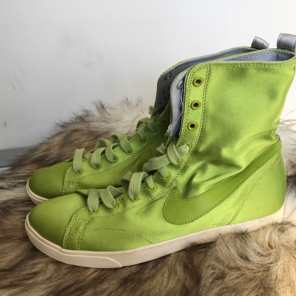 Women’s Nike lime green blazers.  Women’s Size 7.